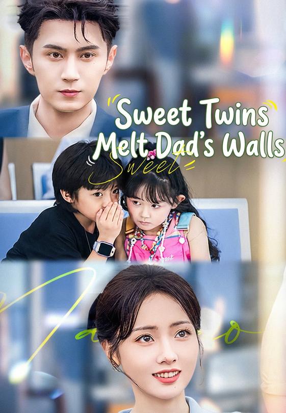 Sweet Twins Melt Dad's Walls