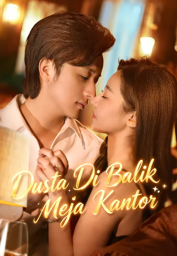 Poster Dusta Di Balik Meja Kantor